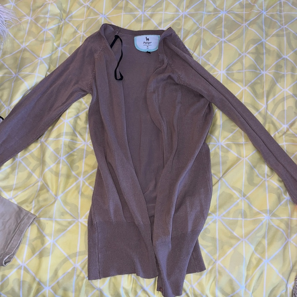 Beige cardigan